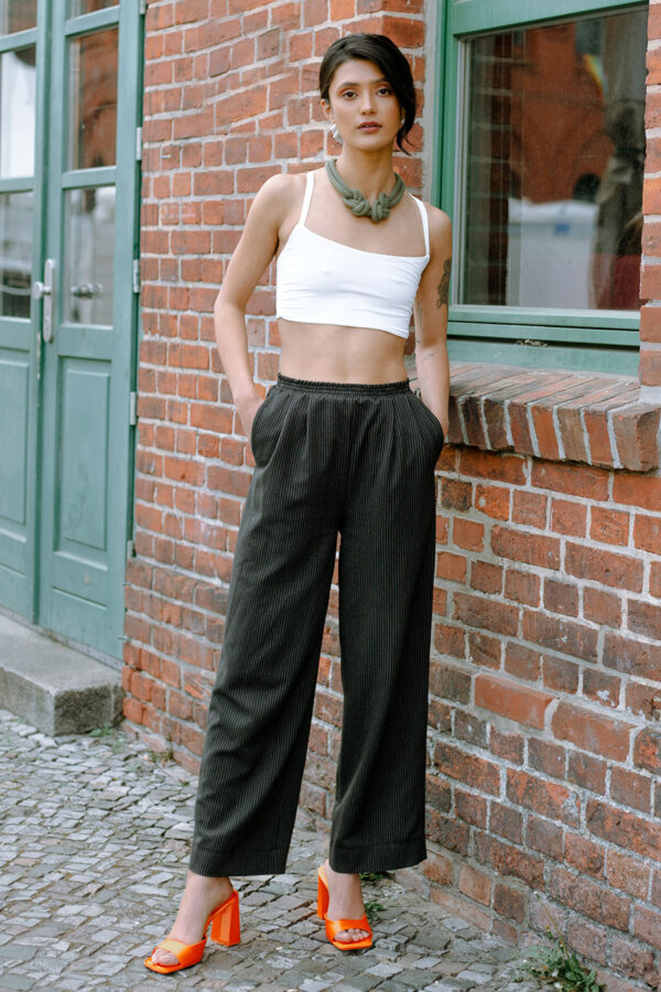 Straight Pants Sewing Pattern LESLIE